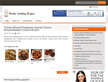 Tablet Screenshot of keralacookingrecipes.com